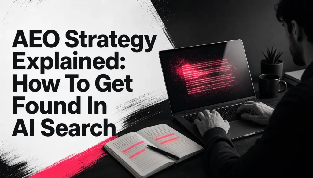aeo strategy explained get found in ai search 41fbd1ef